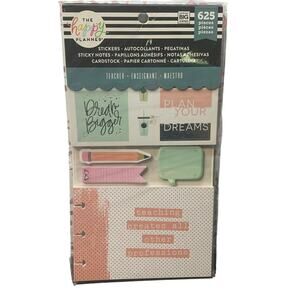 NIP MAMBI The Happy Planner stickers notes cardstock teacher PLMP-26 625 pcs